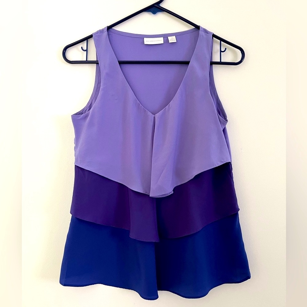 New York & Company sleeveless blouse
